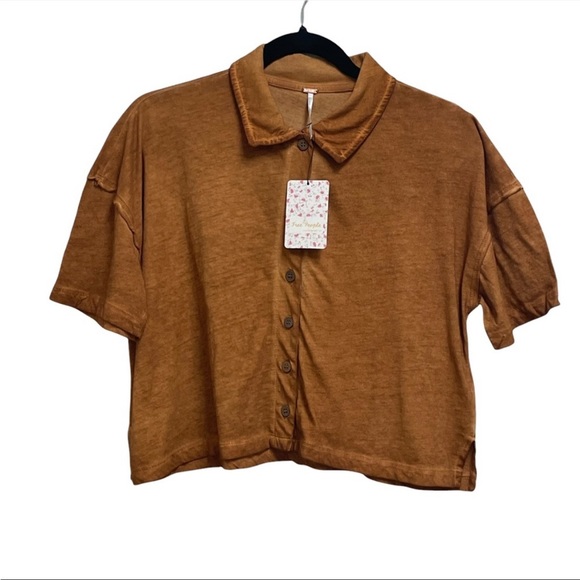 NEW FREE PEOPLE Weekend Rush Top In Copper
Size XS - Picture 3 of 10